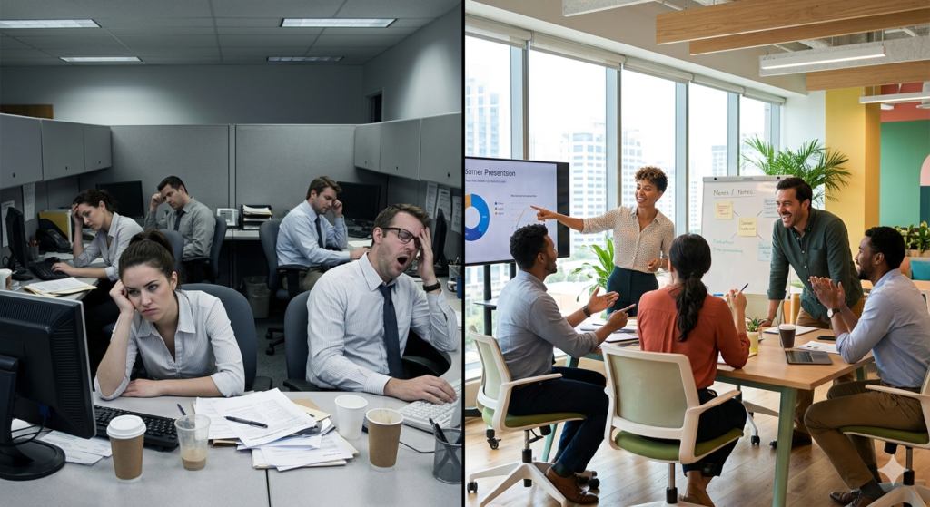 Team Demotivato vs team motivato